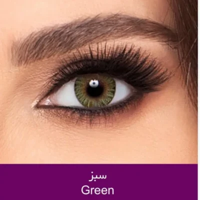 لنز رنگی روزانه سبز