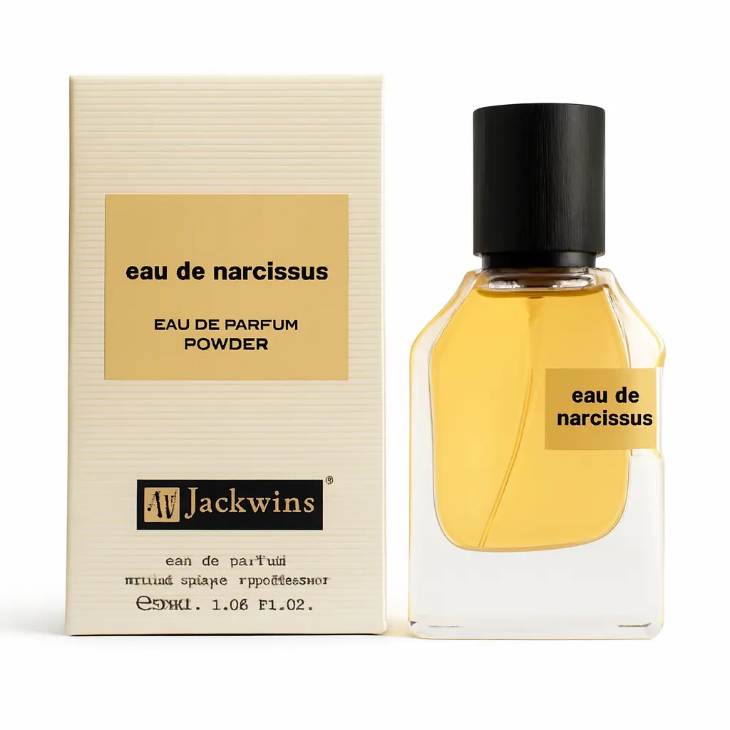 Eau De Narcissus Powdered EDP ادکلن نارسیس پودری جکوینز | Narcissus Powdered Jackwins - Image 1