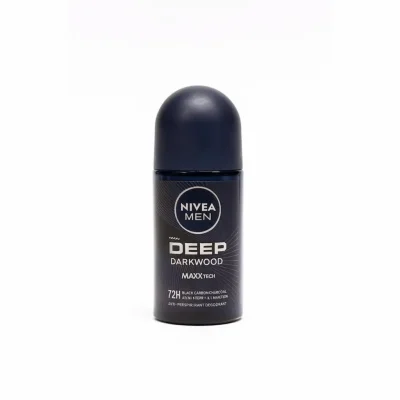 مام رول ضد تعریق مدل چوب تیره Deep Darkwood برند نیوا | NIVEA