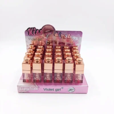 برق لب شاین دار مدل دیور برند ویولت گرل | VIOLET GIRL