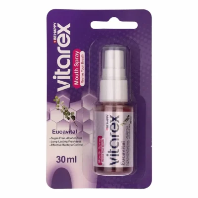 اسپری خوشبوکننده دهان ویتارکس با طعم آکالیپتوس